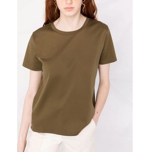 Camiseta Lisa Anti-Pilling para Mujer, Duradera, Mezcla de Algodón, Manga Corta, Personalizable con Logotipo, Prenda Básica para Uso Diario - Product Image 6