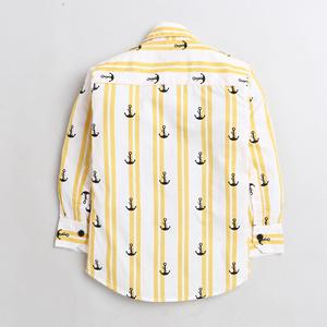 Polka Tots Ship ancre t-shirt chemise-blanc - Product Image 2