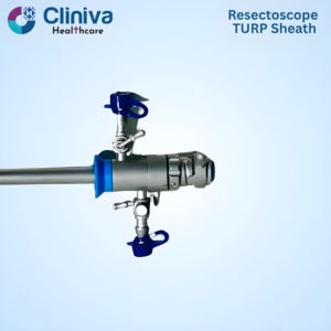 Stainless Steel Cliniva <b>Resectoscope</b> TURP Inner Outer 24fr Sheath Manual High Quality Reusable Class II Surgical Instruments - Product Image 4