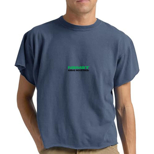 เสื้อยืดแขนสั้นผู้ชาย NAIMAT ABBAS INDUSTRIES ผ้าฝ้ายทรงปกติ คอกลม พิมพ์ลายตัวอักษร สไตล์ลำลอง - Product Image 3