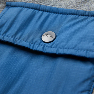Veste en polaire sherpa pour homme personnalisée, couleur grise, fermeture à boutons, style décontracté, streetwear, manches longues, capuche intégrée - Product Image 2