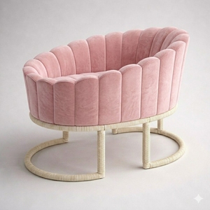 Cuna de madera de caoba tallada, muebles para habitación infantil hechos a mano en Indonesia - Product Image 1