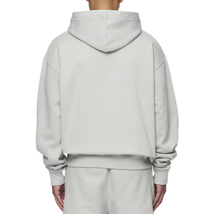 เสื้อฮู้ดดี้ผู้ชาย ผ้าฝ้าย 100% ระบายอากาศได้ดี แขนยาว ทรงหลวม แห้งเร็ว รับทำโลโก้ตามสั่ง บริการ OEM เสื้อฮู้ดดี้ผู้ชาย - Product Image 6