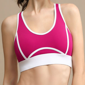 Nuevo sujetador deportivo para mujer, para gimnasio, fitness y yoga, transpirable, de secado rápido, con soporte medio. - Product Image 1