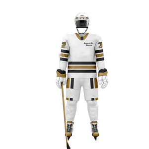 ชุดยูนิฟอร์มฮอกกี้น้ำแข็งรุ่นใหม่ ระบายอากาศได้ดี ออกแบบมาเพื่อความสบายสูงสุดและการเคลื่อนไหวที่ยืดหยุ่นในการเล่นเกม - Product Image 1