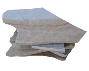 Pavés en pierre de grès menthe fossile GROCON |   Pierre naturelle pour jardin et terrasse |   Fournisseur et exportateur indien - Product Image 5