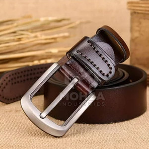 Ceinture de baseball pour homme en cuir de vachette, couleur personnalisée, légère, respirante, prix raisonnable, dernier design, vente chaude - Product Image 6