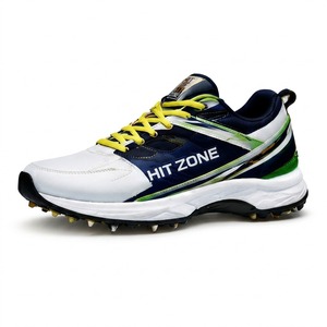 รองเท้าคริกเก็ต Hit Zone Premium Spikes ยึดเกาะดีเยี่ยม น้ำหนักเบา ทนทาน เหมาะสำหรับการแข่งขันและการฝึกซ้อม - Product Image 3