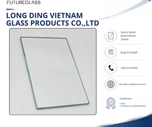 FUTUREGLASS Verre feuilleté résistant aux rayures et aux intempéries, certifié ISO, vente en gros sur mesure pour clôtures de piscine, garantie 2 ans - Product Image 1