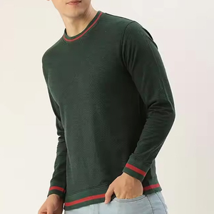 Sudadera personalizada de primavera para hombre, ropa con cuello redondo, suéter informal de moda para hombre, camisas de manga larga. - Product Image 3