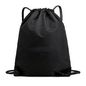 Bolsa Deportiva de Poliéster Lisa con Cordón, Bolsa de Almacenamiento Portátil en Colores Rosa, Azul y Morado, para Uso en Exteriores, al Mejor Precio - Product Image 3