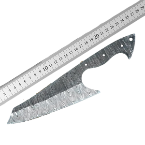 Couteau de chasse et de camping artisanal en acier Damas, lame pleine longueur, personnalisable OEM, qualité industrielle, pour la vente en gros aux États-Unis - Product Image 6