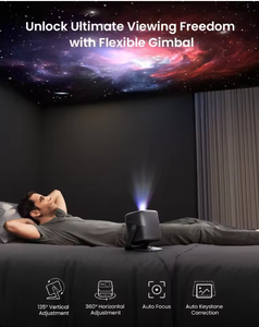 Ultimate Triple Laser 4K Projector, 3300 ISO Lumens Projector, Google TV Netflix, Real-Time Auto Screen Fit - Product Image 4