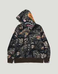 Sudadera con Capucha y Cremallera de Alta Calidad con Estampado de Camuflaje, Unisex, Corte Holgado, Informal, Transpirable, Tejida, 360g, Poliéster, Logotipo Frontal - Product Image 2