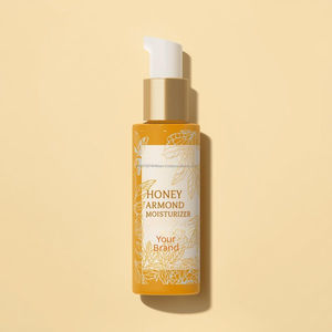 Crème hydratante à l'amande et au miel avec vitamine E et beurre de karité, hydratation intense, soin nourrissant pour la peau, lotion pour le visage et le corps, OEM - Product Image 3