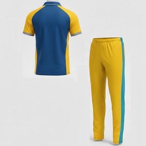 Uniforme de cricket léger et respirant en polyester 100% imprimé par sublimation pour hommes, service OEM, texture douce, confort durable - Product Image 2