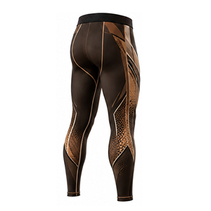 <b>Men</b> Compression Training Tights Custom <b>Sports</b> Gym Running Pants Quick Dry Stretch Breathable Fitness <b>Leggings</b> Wholesale OEM ODM - Product Image 3