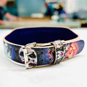 Cinturones de Levantamiento de Pesas Animados Personalizados Five-B, Cinturones de Levantamiento de Potencia de Cuero con Palanca para Entrenamiento en Gimnasio, Cinturones de Levantamiento de Cuero Vacuno Genuino - Product Image 4