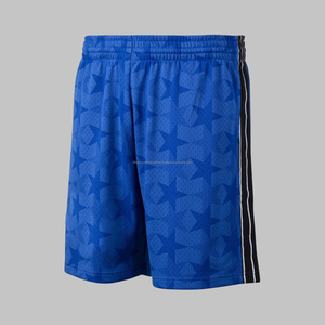 กางเกงขาสั้นสำหรับผู้ชายกางเกงบาสเก็ตบอลตาข่ายตามสั่งผ้าฝ้ายโพลีเอสเตอร์พิมพ์ซับลิเมชันยาวถึงเข่า5นิ้ว - Product Image 6
