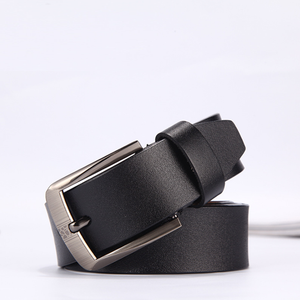 Cinturones de Moda Masculinos Personalizados al por Mayor, Cinturones de Cuero Genuino para Hombre con Hebilla de Pin, Diseño Lujoso OEM - Product Image 1