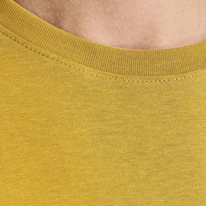 Prix d'usine, OEM personnalisé, t-shirts pour hommes de haute qualité, coton, coupe ajustée, logo personnalisé, t-shirts à manches courtes, couleur unie - Product Image 4