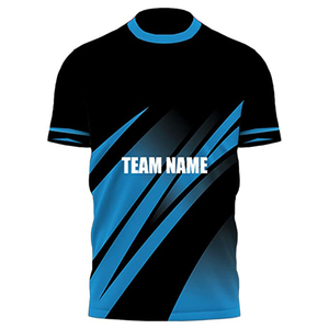 ชุดกีฬาคริกเก็ตชายแขนสั้นสีตัดกัน ทนทานต่อการเย็บต่อเนื่อง ประสิทธิภาพสูง - Product Image 2