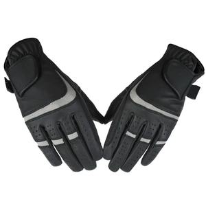 Gants de polo professionnels unisexes en cuir pleine fleur, hiver, personnalisables, respirants, compatibles écran tactile, avec sangle de poignet réglable - Product Image 1