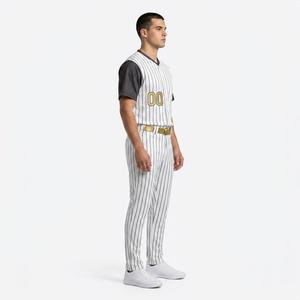 Uniformes de Béisbol Unisex de Alta Calidad, Transpirables, de Secado Rápido, Tallas Grandes, Personalizables con Logotipo, OEM - Product Image 5