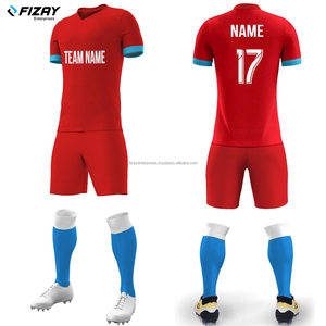 FIZAY ENTERPRISES Tenue de football 100 % polyester sur mesure, qualité supérieure, séchage rapide, respirante, pour hommes adultes, entraînement sportif - Product Image 6