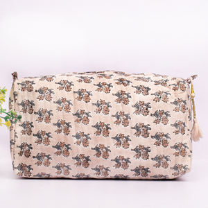 Pochette de rangement portable matelassée de haute qualité pour maquillage et outils, pour femme, pour voyage, cosmétiques, lavable, avec cordon de serrage, grande taille - Product Image 3