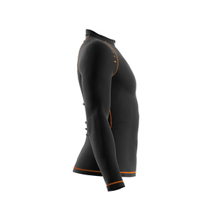 Custom Mens Long Sleeve Cycling Jersey Quick Dry Full Zipper Thermal Bicycle Jacket Breathable Athletic Bike Sportswear <b>Shirts</b> - Product Image 2