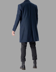 เสื้อโค้ทยาวผู้ชายทรงดับเบิ้ลเบรสต์ ดีไซน์สวย ราคาโรงงาน วัสดุผ้าขนสัตว์ ระบายอากาศได้ดี ราคาถูก ใส่ได้ทั้งชายและหญิง - Product Image 2