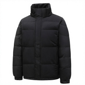 <b>Men's</b> Graphene Heated Safari <b>Jacket</b> Windproof Waterproof Autumn Coat Stand Collar Casual Insulation Zipper Front OEM Service - Product Image 3