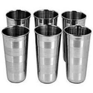 <b>Hot</b> Sale Stainless Steel glass Tumbler Kitchen Metal Inside Feature Commercial Buyer Bottom Eco Material Origin India - Product Image 3