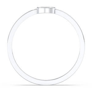 Bagues de fiançailles classiques REYES en argent sterling 925 avec moissanite taille marquise de 0,08 carat, design original, bijoux fins pour mariage - Product Image 6