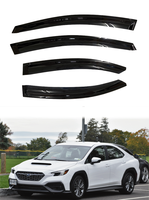 Visera para Ventana de Coche GCS de Alta Calidad, de Plástico Acrílico TW, con Doble Adhesivo, Protección Solar, Protección Contra la Lluvia, Decoración, Deflectores para Coche