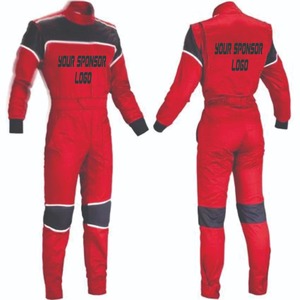 OEM Design Low MOQ Breathable Waterproof Windproof Flame-Retardant Anti-UV Printed Plus Size Customizable Kart Racing Suit % - Product Image 1