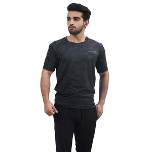 Charcoal Compression Camo T-Shirt camouflage décontracté t-shit personnalisé Camo Print chemises tactiques formation Streetwear - Product Image 1