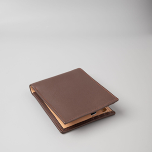 Cartera de Cuero Genuino de Alta Calidad, Cartera de Cuero Vacuno con Estampado, Tarjetero para Hombre, Regalo en Oferta para Él - Product Image 2