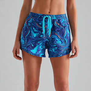 Shorts Deportivos para Mujer al por Mayor, Sublimados, de Poliéster de Secado Rápido, Personalizados para Correr y Gimnasio - Product Image 4