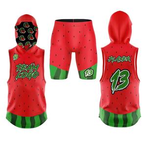 Uniforme de football 7v7 personnalisé avec impression par sublimation et numéros brodés |   Shorts de sport OEM en gros - Product Image 1