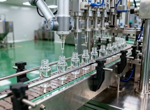 Machine de remplissage et de bouchage automatique de liquides pour produits liquides, équipement d'emballage industriel - Product Image 5