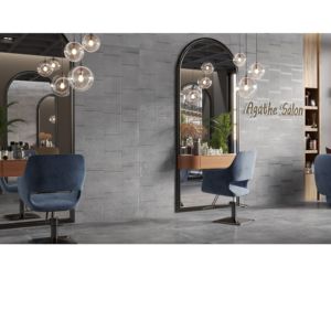 Revêtement mural en porcelaine émaillée sculptée de luxe, grand format 600x1200, pour les extérieurs des bâtiments commerciaux. - Product Image 1