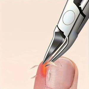 Coupe-ongles professionnel pour ongles épais avec corps en acier inoxydable pour le soin des ongles et l'élimination des ongles incarnés - Product Image 5