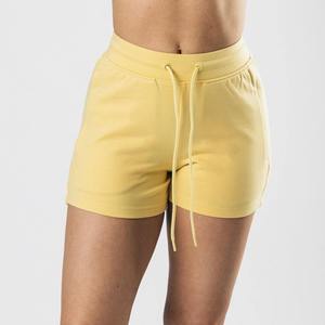 Pantalones Cortos de Felpa Francesa para Mujer, con Cordón Ajustable, Ecológicos, Transpirables, de Poliéster/Algodón, Estilo Urbano, Envío Inmediato - Product Image 2