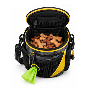 Pochette à friandises pour promenades avec chien, sangle réglable, poche de rangement avant, porte-sacs à déjections pour l'entraînement et l'utilisation quotidienne des animaux de compagnie - Product Image 5