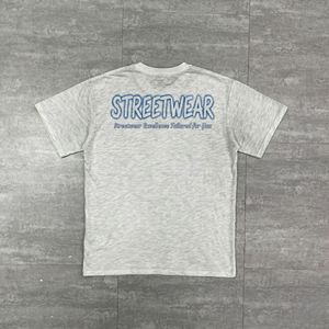 T-shirts de qualité supérieure à col rond, coutures durables, impression personnalisée, manches courtes, t-shirts écologiques 100% coton pour hommes - Product Image 2