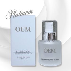 เซรั่มบำรุงผิวหน้าสูตรเข้มข้น ซ่อมแซมด้วยเซลล์สเต็มจากต้นเฟนเนลทางทะเล คุณภาพสูงจากโรงงาน OEM ผสม TXA GHK Cu เปปไทด์ ช่วยให้ผิวขาวกระจ่างใส - Product Image 1