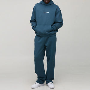 Chándal Extra Grande para Hombre con Bolsillos Laterales y Capucha para un Ajuste Cómodo y Relajado en Invierno, con Capucha Ajustable para Pedidos al por Mayor - Product Image 1