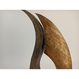 Handmade Wooden Abstract Sculpture Modern Art Decor Tabletop <b>Ornament</b> Living Room Decoration Irregular Shape Wood Craft KHOOSI - Product Image 5
